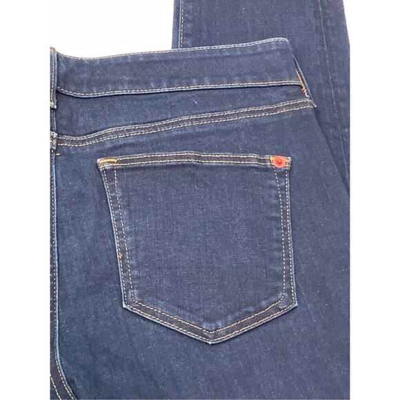 Spanx Women's 5-Pocket Skinny Denim Jeans Dark Wash Blue Size 28 - Picture 9 of 9